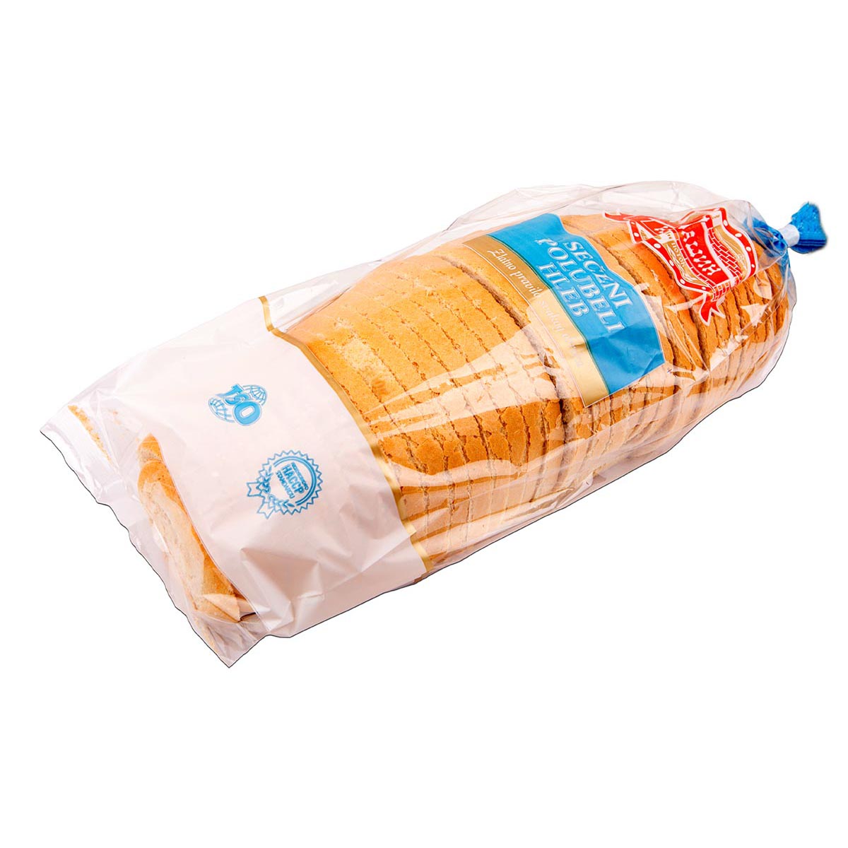 Sečeni polubeli hleb